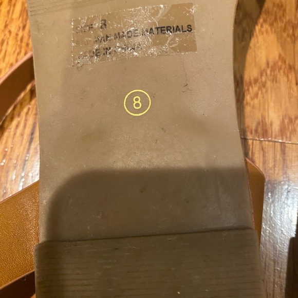 Lulus Hearts and Hashtags Sandals Size 8 - Picture 3 of 5